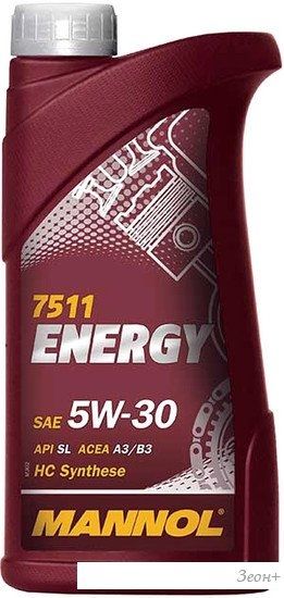 Моторное масло Mannol Energy 5W-30 API SL 1л