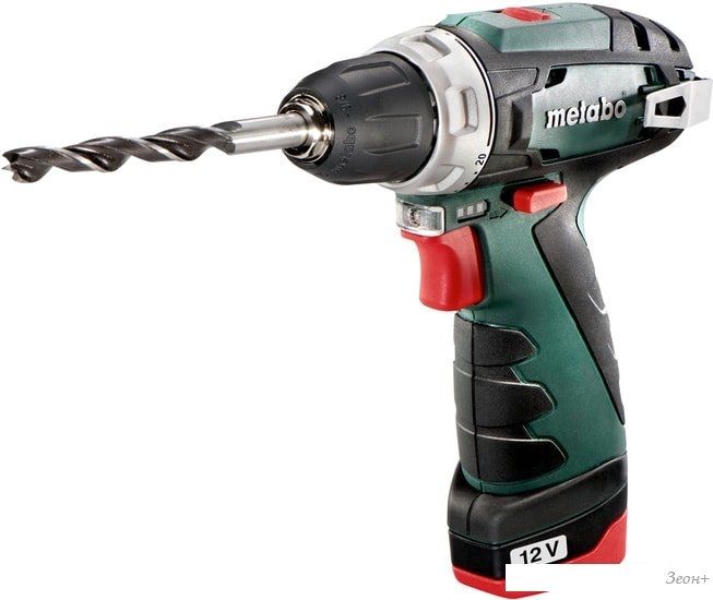 Дрель-шуруповерт Metabo BS Basic 600984500 (с 2-мя АКБ, кейс)