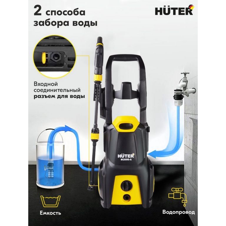 Мойка высокого давления Huter M2000-A