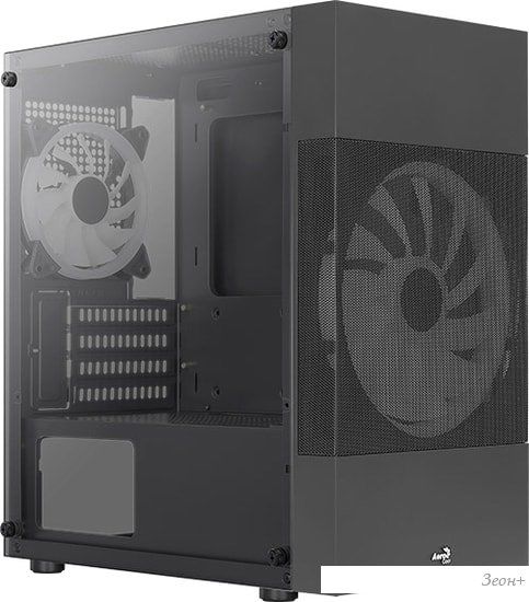 Корпус AeroCool Atomic Lite-G-BK-V2
