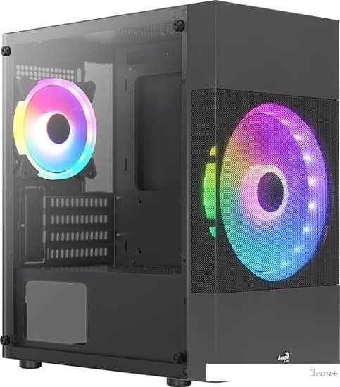 Корпус AeroCool Atomic Lite-G-BK-V2