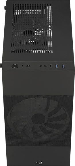 Корпус AeroCool Atomic Lite-G-BK-V2