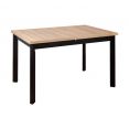 Стол MAX 5 P, 120(150)x80x78, дуб грендсон/чёрный