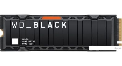 SSD WD Black SN850 NVMe Heatsink 500GB WDS500G1XHE