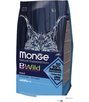 Корм для кошек BWild Adult Anchovies 10 кг