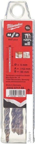 Набор оснастки Milwaukee 4932371704 (10 предметов)