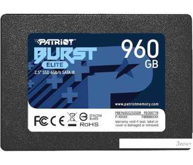 SSD Patriot Burst Elite 960GB PBE960GS25SSDR
