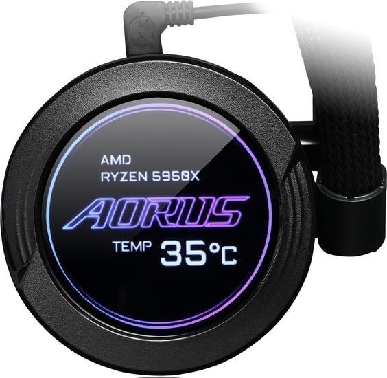 Система жидкостного охлаждения для процессора Gigabyte Aorus Waterforce X 240