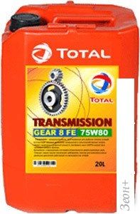   Total Transmission GEAR 8 75W-80 20