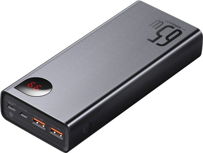 Портативное зарядное устройство Baseus Adaman Metal Digital Display PPIMDA-D01 20000mAh (черный)