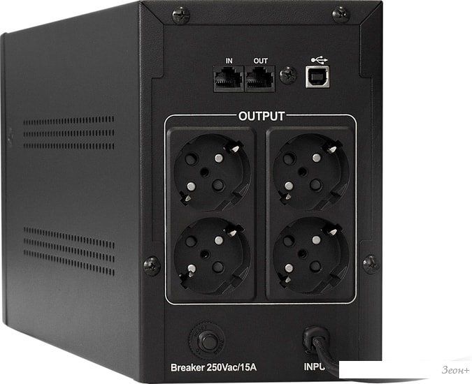 Источник бесперебойного питания ExeGate SpecialPro UNB-2000.LED.AVR.EURO.RJ.USB