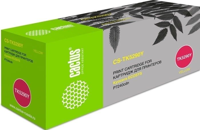 Картридж CACTUS CS-TK5290Y (аналог Kyocera TK-5290Y)