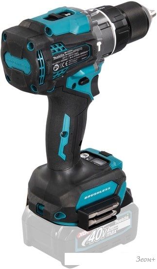 Ударная дрель-шуруповерт Makita HP001GZ (без АКБ)
