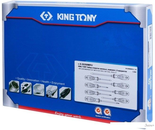 Набор отверток King Tony 9-30208MRV (8 предметов)