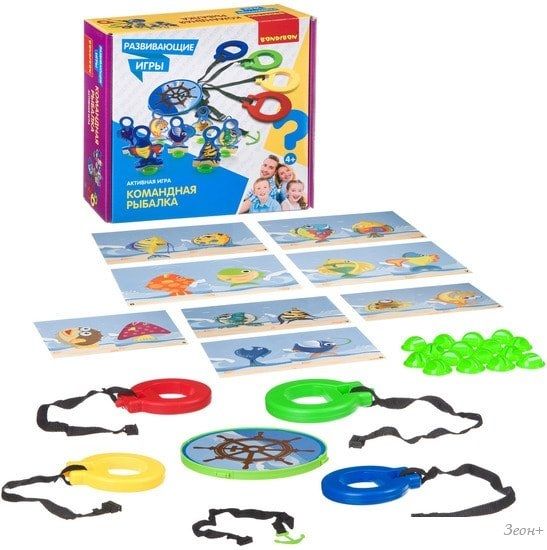 Настольная игра Bondibon Командная рыбалка ВВ4446