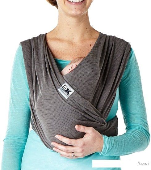 Слинг Baby K'tan Breeze Charcoal XS