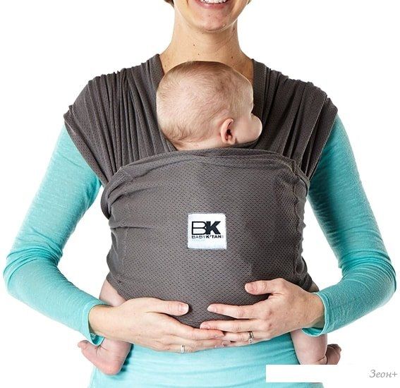 Слинг Baby K'tan Breeze Charcoal XS