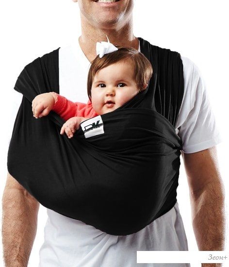 Слинг Baby K'tan Original Black XXS