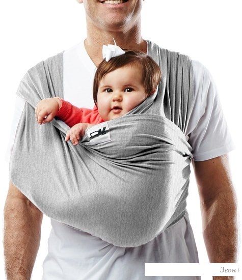 Слинг Baby K'tan Original Heather Grey XS
