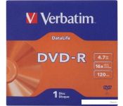 DVD-R диск Verbatim 4.7Gb 16x Verbatim DL в конверте 43844 1 шт.