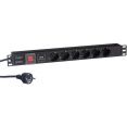 Блок розеток ExeGate ServerPro PDU-19H608 Al-6S-EU2CU-SW-SPD1