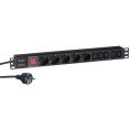 Блок розеток ExeGate ServerPro PDU-19H009 Al-5C135S-EU2.5CU-SW