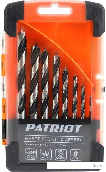 Набор оснастки Patriot 815010103 (8 предметов)