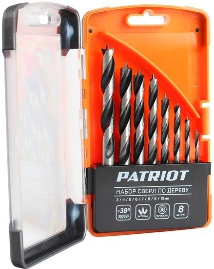Набор оснастки Patriot 815010103 (8 предметов)