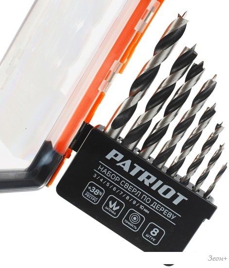 Набор оснастки Patriot 815010103 (8 предметов)