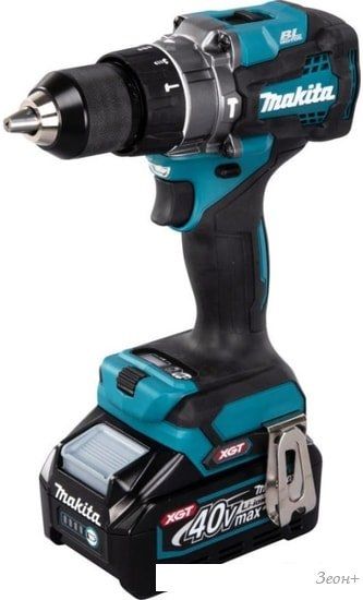 Ударная дрель-шуруповерт Makita HP001GD201 (с 2-мя АКБ, кейс)