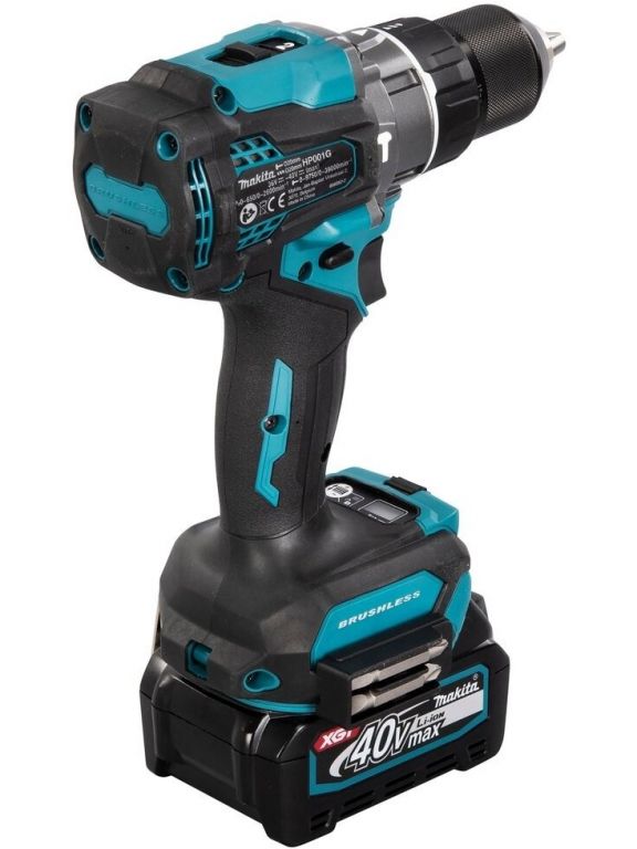 Ударная дрель-шуруповерт Makita HP001GD201 (с 2-мя АКБ, кейс)