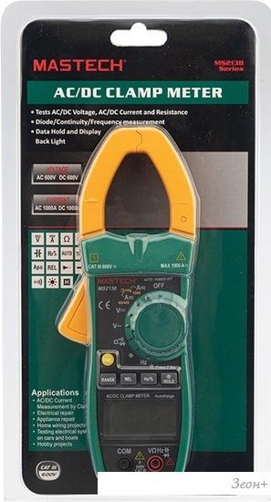 Токовые клещи Mastech MS2138