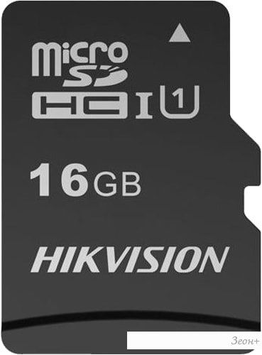 Карта памяти Hikvision microSDHC HS-TF-C1(STD)/16G 16GB