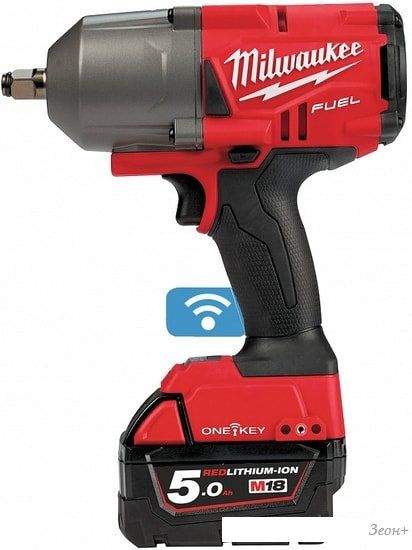 Гайковерт Milwaukee M18 ONEFHIWF12-502X 4933459727 (с 2-мя АКБ, кейс)
