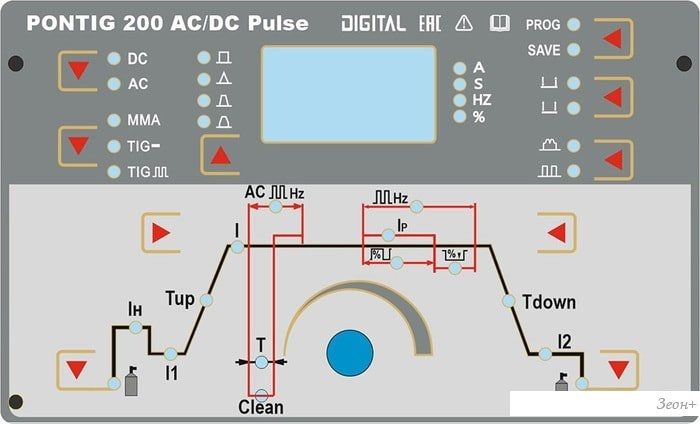 Сварочный инвертор MOST PONTIG 200 AC/DC Pulse