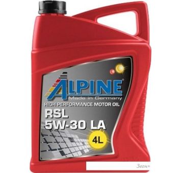   Alpine RSL 5W-30 LA 4