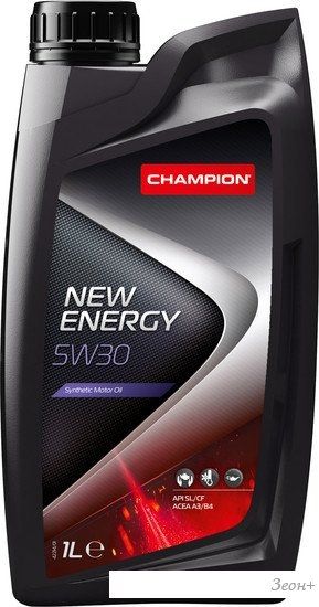 Моторное масло Champion New Energy 5W-30 1л
