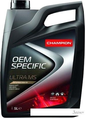 Моторное масло Champion OEM Specific Ultra MS 10W-40 5л