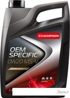   Champion OEM Specific MS-V 0W-20 5