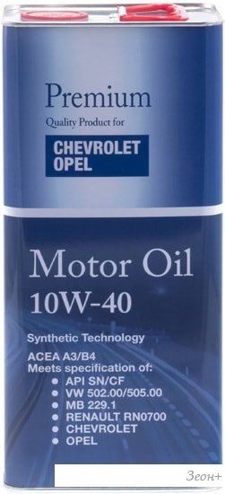 Моторное масло Fanfaro for Chevrolet Opel 10W-40 5л
