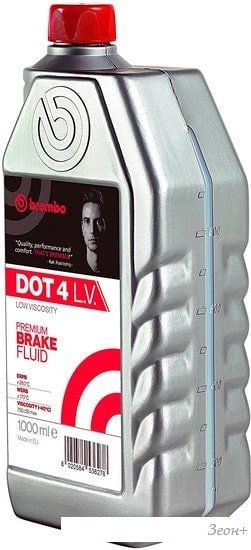 Тормозная жидкость Brembo DOT 4 Low Viscosity 1л