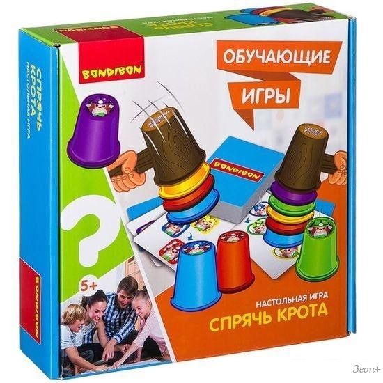 Настольная игра Bondibon Спрячь крота
