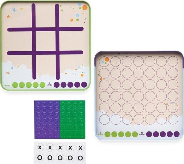 Настольная игра Bumbaram 2 в 1 Крестики-нолики IM-1001