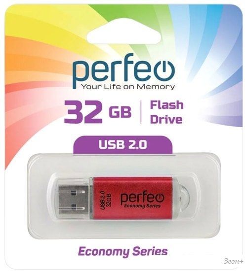 USB Flash Perfeo E01 32GB (красный)