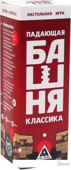 Настольная игра Лас Играс Падающая башня. Классика 4171204