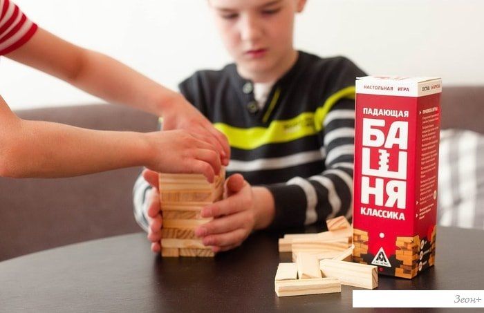 Настольная игра Лас Играс Падающая башня. Классика 4171204