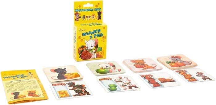 Настольная игра Эврикус Мышки в ряд BG-12024