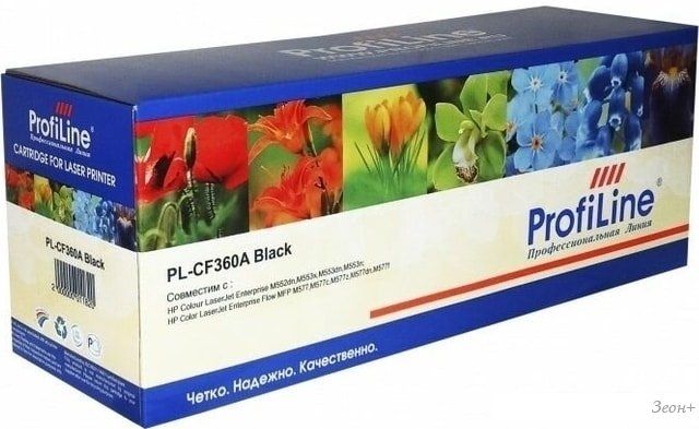 Картридж ProfiLine PL-CF360A (аналог HP CF360A)
