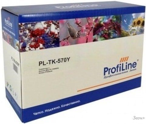 Картридж ProfiLine PL-TK-570Y (аналог Kyocera TK-570Y)