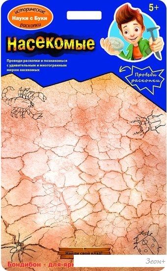Набор для опытов Bondibon Науки с Буки Насекомые ВВ4111